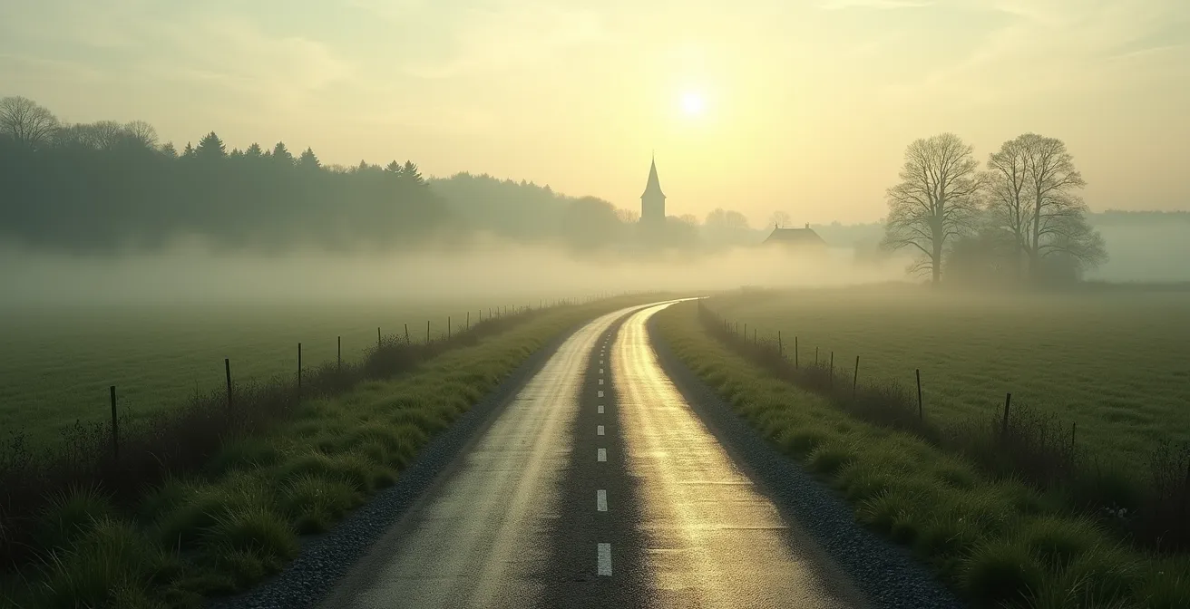 Metaphorische Darstellung der Wachsamkeit gegen späte Rückfälle