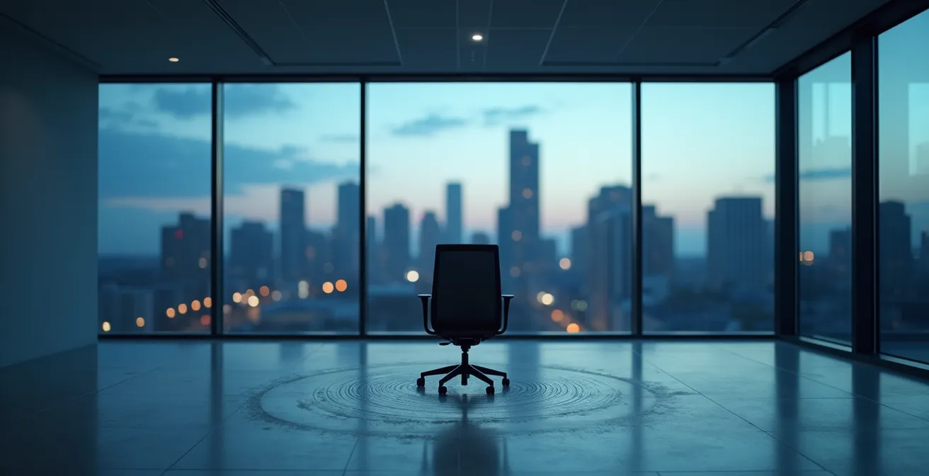 Metaphorische Darstellung des Stress-Nikotin-Teufelskreises